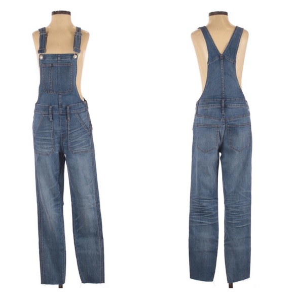 Madewell stovepipe Jean overalls XS - Picture 2 of 5